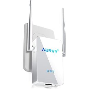 Wireless WiFi Range Extender Booster 360° Coverage, 4X Faster Signal‎ Amplifier